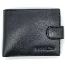 Чёрный кожаный портмоне Marco Coverna BK010-801A Black