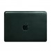 Шкіряний чохол для MacBook 14 дюйм Зелений Crazy Horse