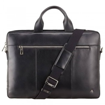 Сумка під macbook Visconti ML28 Charles (black) чорний