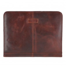 Коричнева шкіряна папка для документів Ashwood Leather A4 NOAH TAN