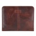 Коричнева шкіряна папка для документів Ashwood Leather A4 NOAH TAN