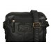 Шкірана сумка через плече Ashwood Leather SERGIO BLK