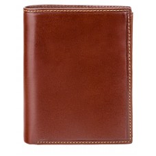 Коричневий чоловічий портмоне Visconti MZ3 Milan c RFID (Italian Brown)