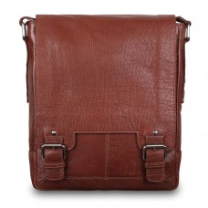 Чоловіча сумка через плече А4 Ashwood Leather 8342 Tan