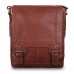 Чоловіча сумка через плече А4 Ashwood Leather 8342 Tan