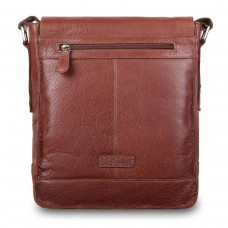 Чоловіча сумка через плече А4 Ashwood Leather 8342 Tan